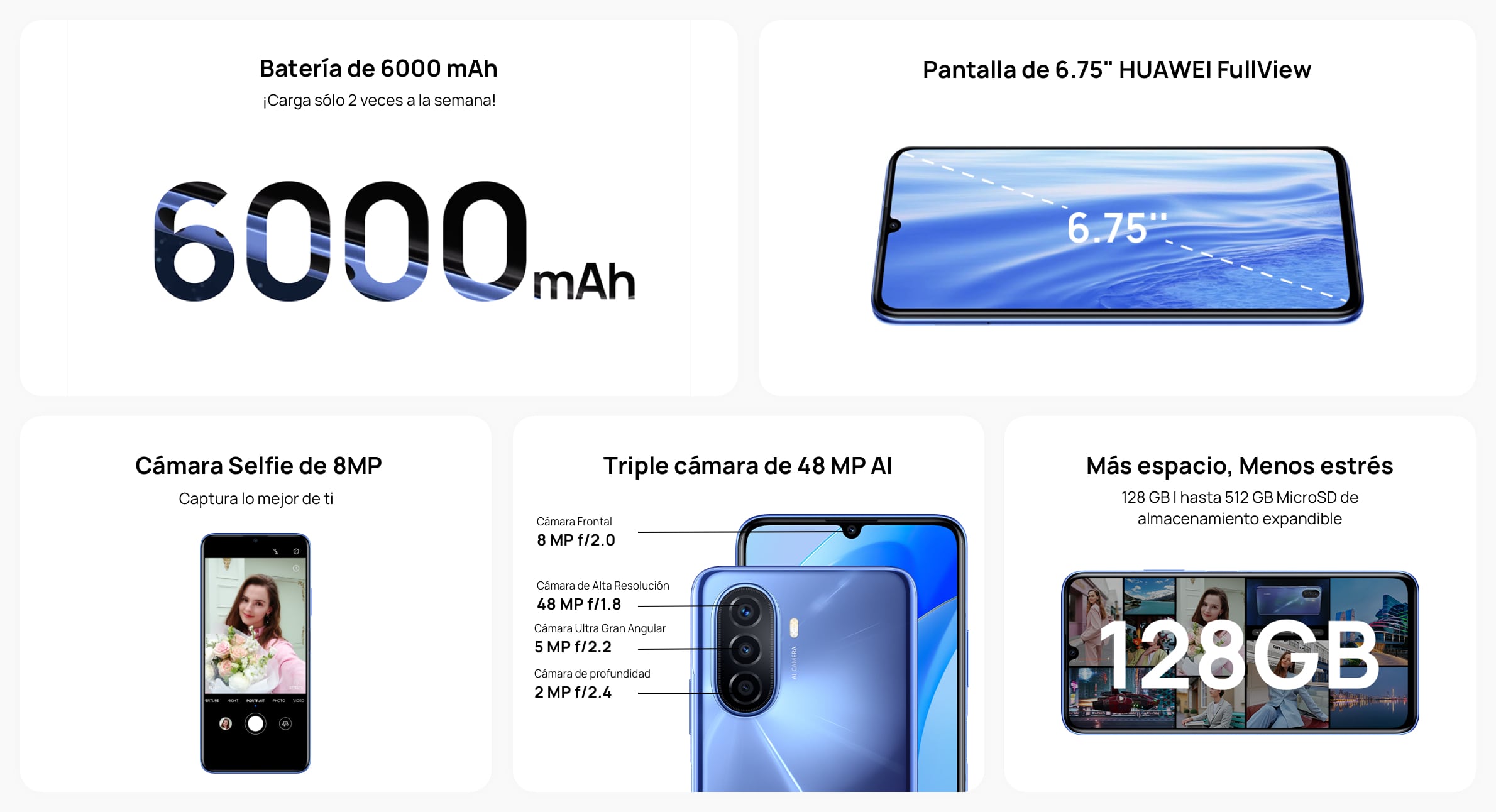 Comprar Móvil HUAWEI Nova Y70